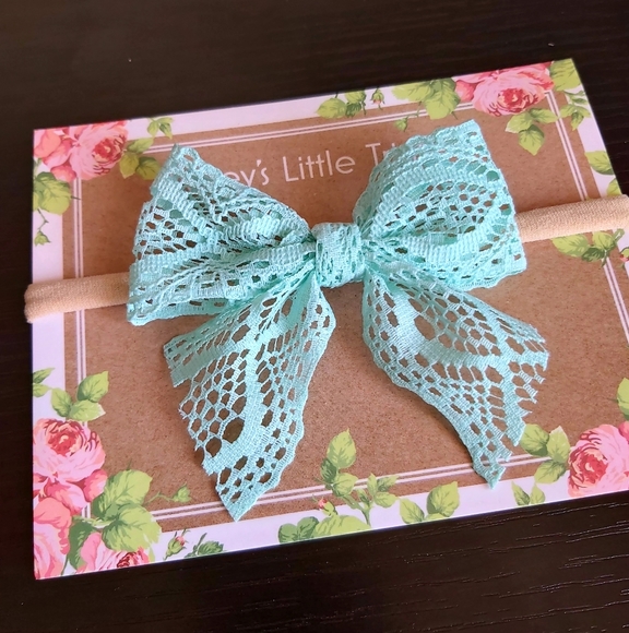 2 for $10 Baby bow headband - Picture 2 of 3